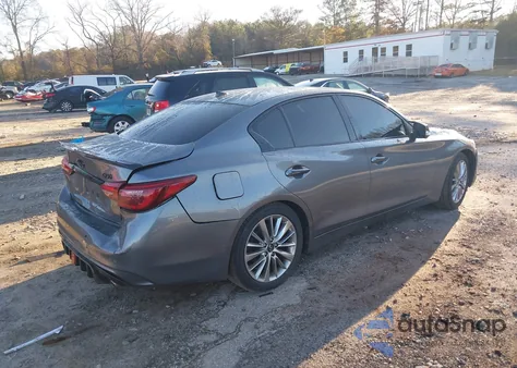 2021 Infiniti Q50 Luxe from USA, damaged, VIN JN1EV7BP8MM703339